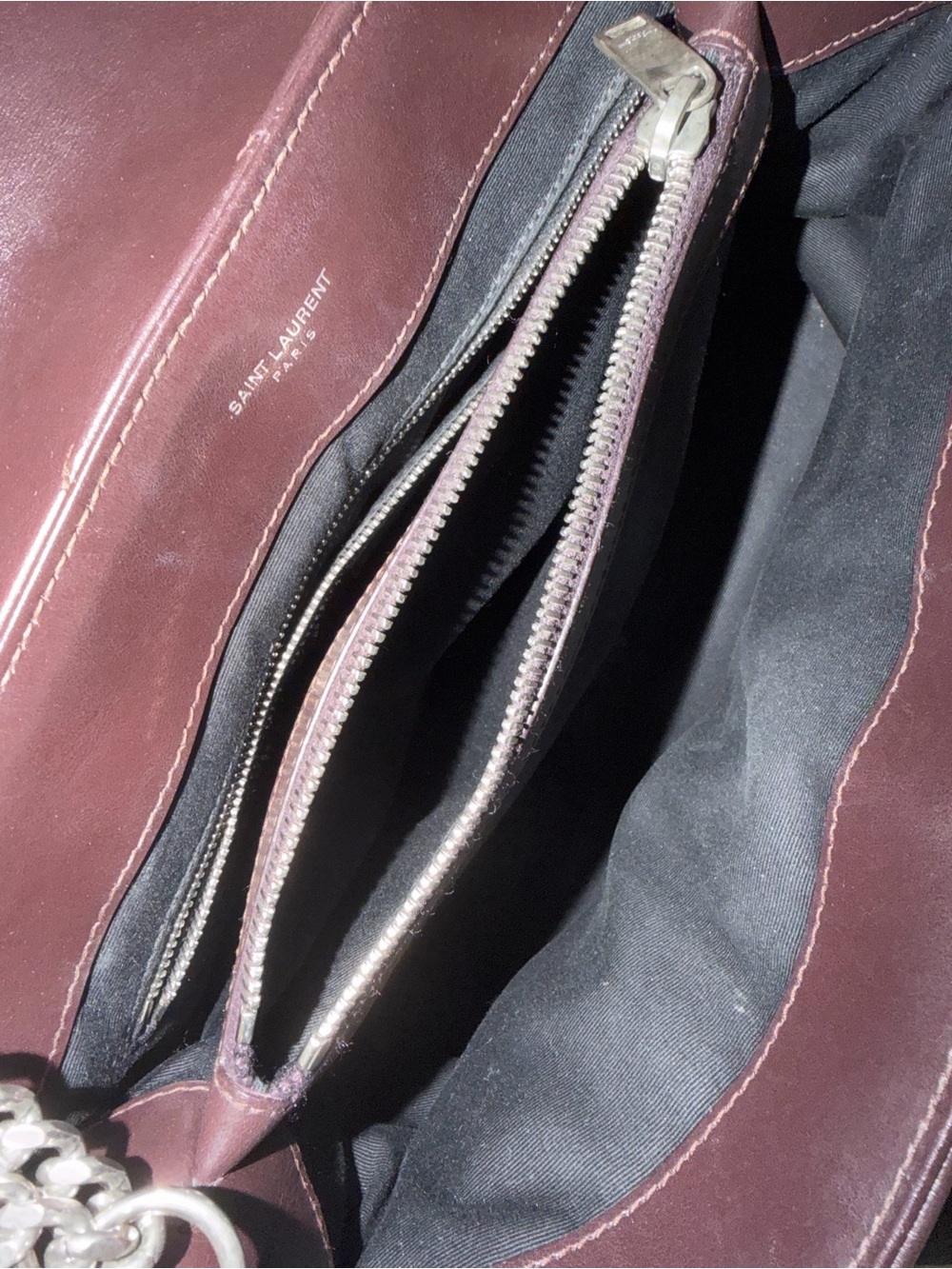 Saint Laurent Black Tulip Loulou Medium Bag: Rare - Picture 10 of 13